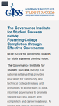 Mobile Screenshot of governance-institute.org